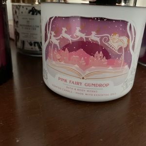Pick fairy gumdrop candle
